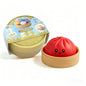 Colorful Dumpling Squishes Stress Balls Fidget Sensory Toys Simulation Food Squishies Bun with Steamer Squeeze Dough Ball Gifts
