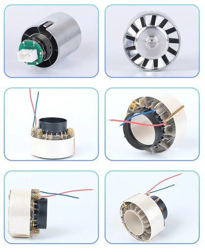 Compatibl HD03 0102 Hair Dryer Universal Motor Control Motherboard Assembly Heating Wire Motor and 220V Repair Replacement Parts
