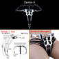 SHAZ Sexy Thong Women Panties Stainless Steel G strings Adjustable Waist Pant Heavy Bdsm Briefs Chastity Belt Sex Toys for Women