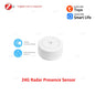 Zigbee 24G MMWave Human Presence Sensor Microwave Radar Occupancy Motion Detector Smart Home Works with Zigbee2MQTT TUYA APP