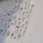 Iridescent Water Bubbles Shiny Stars Colorful 5D Nail Art Stickers Dreamy Water Drop Self Adhesive Decorations Manicure Decals