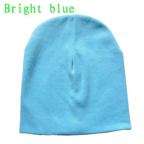 6M-3Y Baby Knitted Hat Scarf Set Solid Color Cotton Hip Hop Beanie Warm Toddler Cap for Boys Girls Spring Autumn Winter