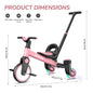 3-IN-1 Drift Trike Toddler Tricycle For 1.5-5 Years Old 360° Spin Light Up Wheels Adjustable Seat 3 Ride Modes Strong Frame Easy Assembly Toddler Bike For Boys And Girls