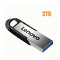 Lenovo 2TB USB 3.0 Metal Flash Drives Super High Speed Pendrive 1TB 512GB Pen Drives Portable USB Stick For Car Phone Computer