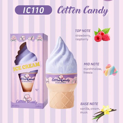 Hign-end Ice Cream Sweet Women Perfume Lasting Fresh Vitality Floral Fruity Fragrance Eau De Toilette Charming Fragrance Spray