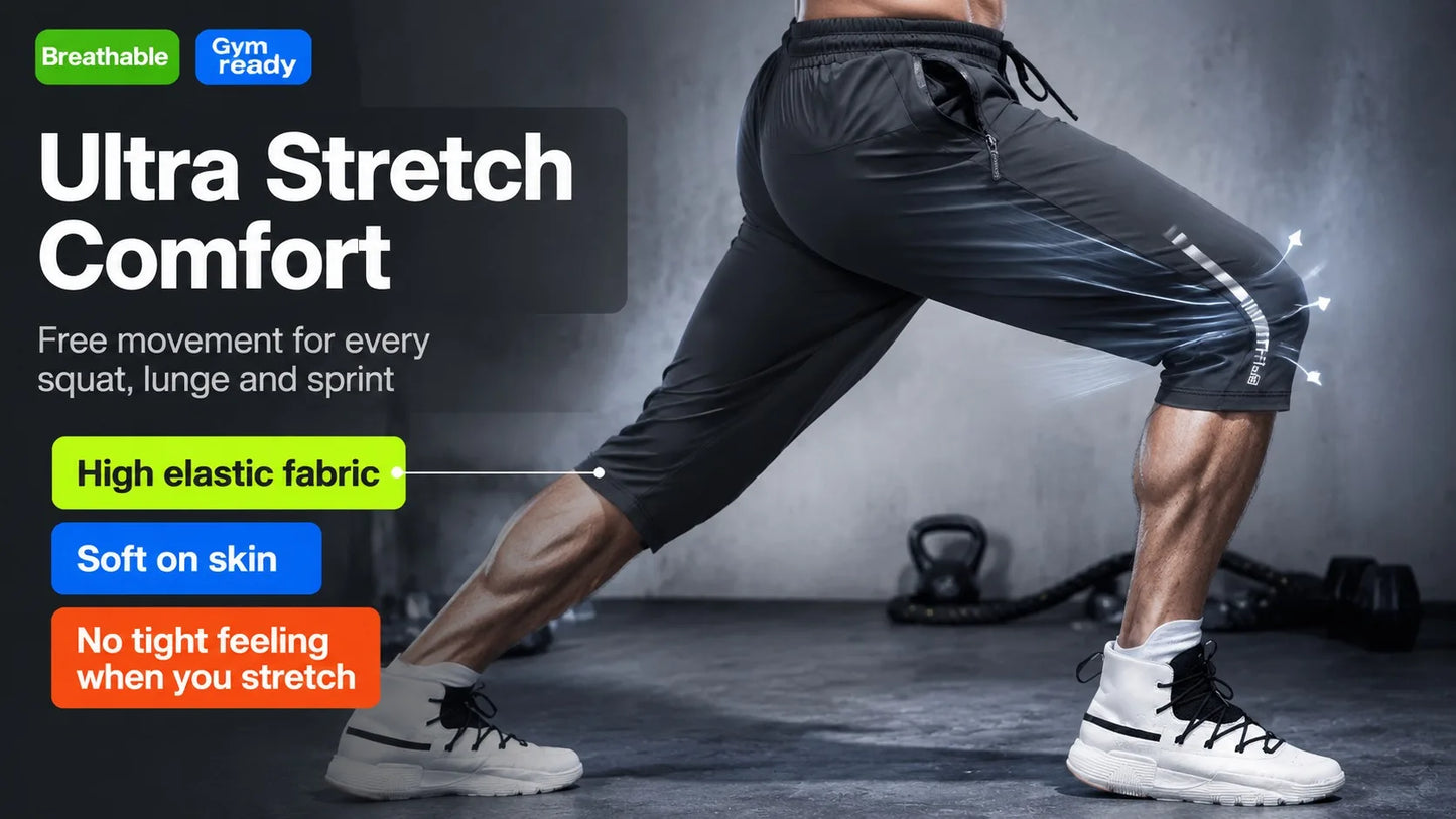Plus Size Large Men's Shorts 2025 Summer New Trendy Loose Men's Sports and Casual Pants Jorts Baggy Cargo Mens Luxury Brands Man