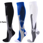 1/3Pairs Compression Sport Socks Medical Nursing Stockings Prevent Varicose Veins Socks Pregnancy Nursing Athletic Soccer Socks