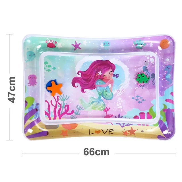Baby Crawling Pad Water Pad Parent-child Water Toy PVC Inflatable Pad Children's Early Education Development Activity Toy