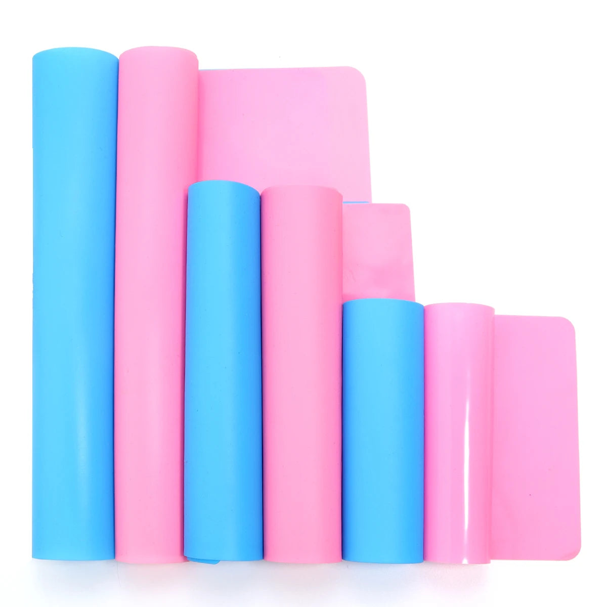 1PC Silicone Table Mat Pink Blue Resin Molds Waterproof Placemat Table Mat for DIY Jewelry Making Supplies Countertop Protector