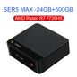 Beelink SER5 Max AMD Ryzen7 7735HS R3 3200U R5 5500U 5625U 16G RAM 500G SSDNVME Mini PC Suppor 4K Type-C Gaming Desktop Computer