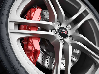 4Pcs 55/56/63mm Car Wheel Tire Center Emblem Cover Hub Caps Sticker for seat cupra Ateca Leon 6f 6j FR Mk2 Mk3 5f 1p lbiza Exeo