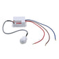 Light Switch PIR Sensor Detector Mini Recessed Motion Occupancy Rest Dips 6m 800W Adjustable Ceiling IP20 360°