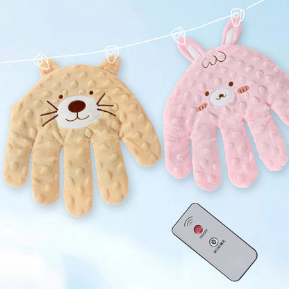 Baby Electric Soothing Palm Sleep Pillow Newborn Heated Remote Control Simulated Palm Slapping Sleep Pad Baby Care Accessories