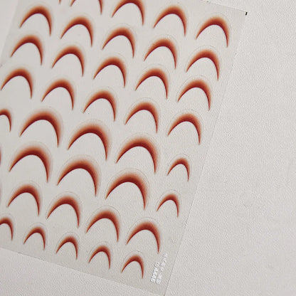 5D Pink White Black Bowknot Ribbon Pearl Sweet Bow Nail Sticker Adhesive Nail Art Decoration Parts Stickers Manicure Decals