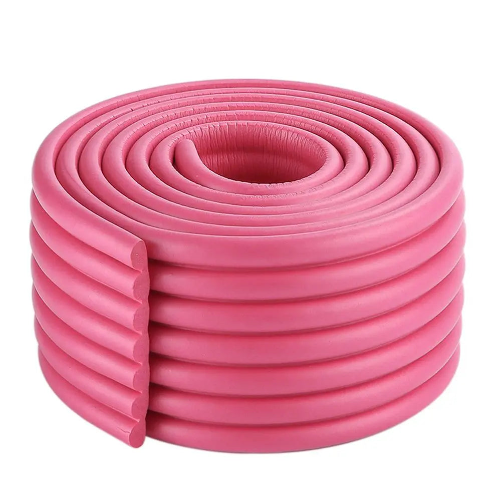 Kids Collision Cushion Foam Bumper Free Tape 2m Baby Safety Desk Edge Guard Strip Table Corner Protector