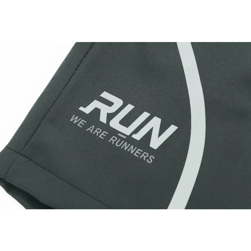 Muscle Fitness Casual Running Five-point Pants Men Reflective Stripe Basketball Training Quick-drying Breathable Training Shorts