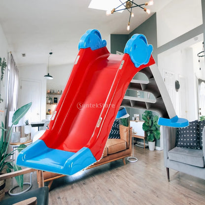 Kids Water Spray Slide with Climbing Ladder PE Construction for Indoor Outdoor Toddler Play Center Home Use