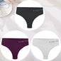 3PCS/Set Women's Panties Sexy Underwear FINETOO Large Size Thong Women Seamless Panties High Waist Girls Thongs M-2XL