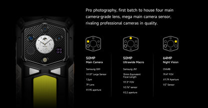 World Premiere Ulefone Armor 29 Pro Thermal Version 5G AI Rugged Phone 21200mAh 120W 64MP Night Vision 6.67" 120Hz 512GB ROM