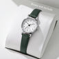 Fashion Small Dial Women Watches Simple Leather Band Analog Quartz Wristwatch for Ladies Clock Reloj Mujer（Without Box）
