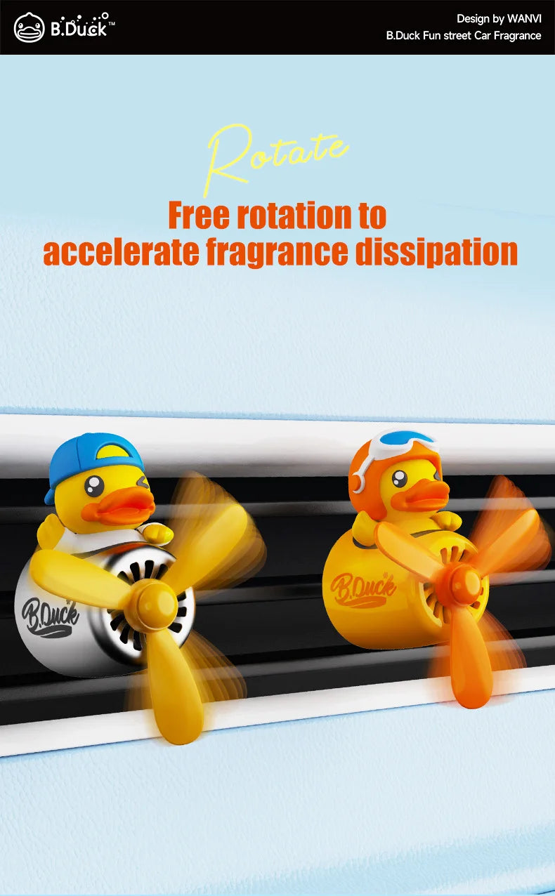 Duck pilot car air freshener scent airplane vent clip perfume diffuser fragrance dispenser accsesories interior decoration aroma