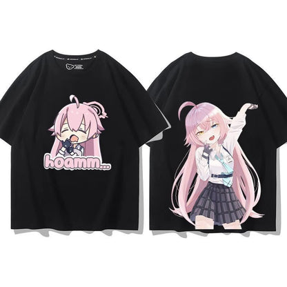 Takanashi Hoshino Game Blue Archive Cosplay T-shirts 3D Print Anime Cartoon Tees Summer Men Women Harajuku Y2k Short Sleeve Tops
