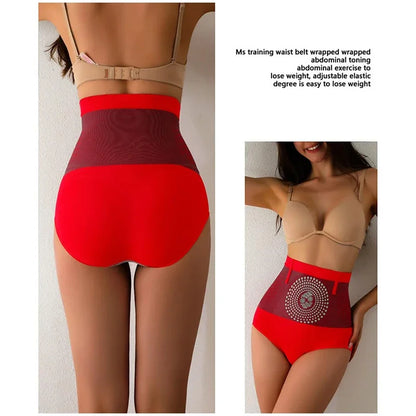 Women's Pantie Brief Tummy-control Pantie Fat Burning Sculpting Short Seamles High-waisted Women Underwear High Waist Sculpting