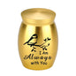 L27 Mini Stainless Steel Pet Cremation Urn Bird Branch Ashes Keepsake Memorial Container for Dog Cat Loss Remembrance Gift