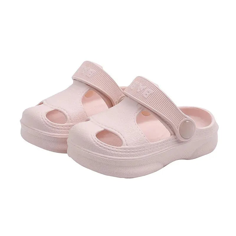 Children's Cave Shoes, Summer Boys, Baby Non-slip Soft Soled Beach Shoes, Girls' Baby Cartoon CHILDREN'S Slippers