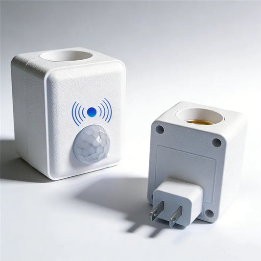 E27 PIR Motion Sensor Led Switch Lamp Base EU/US AC85-265V Plug Human Induction Light Bulb Holder Socket Adapter Converter