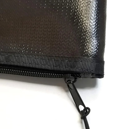 Fireproof Money Bag Flame Resistant Waterproof Document File Pouch Cash Bank Deposit Safe Storage With Pockets Zippers