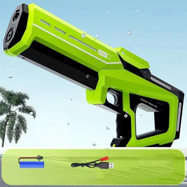 Kids Electric Water Gun Toys Summer Outdoor Beach Pool Garden Fight Games High Pressure Automatic Bursts Watergun Children Gifts