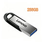 Lenovo 2TB USB 3.0 Metal Flash Drives Super High Speed Pendrive 1TB 512GB Pen Drives Portable USB Stick For Car Phone Computer