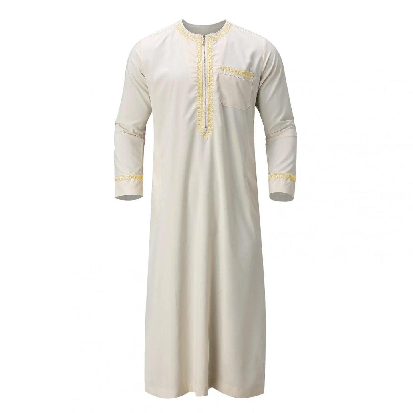 Middle East Ethnic Muslim Islamic Clothing Men Jubba Thobe African Dashik Ramadan Eid Abaya Arabic Kaftan Saudi Kimono Robe Gown