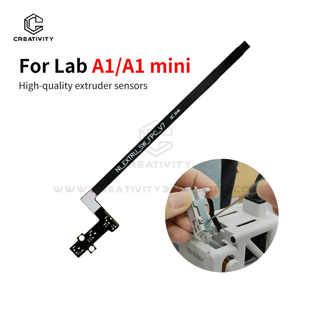 Lab A1/ A1 Mini Feed Hall Board Filament Sensor Replacement with Ribbon FPC Cable 3D Printers Parts ﻿