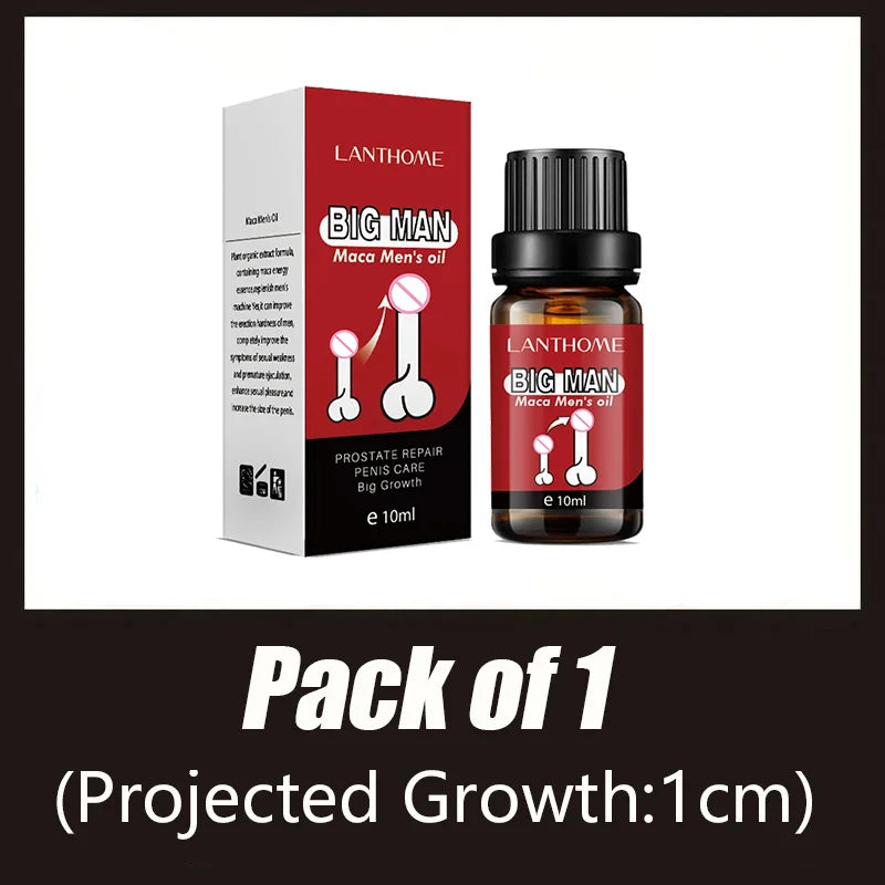 Penis Permanent Thickening Growth Man Massage Enlargement Oils Cock Erection Enhance Big Dick Enlarge Liquid Men Adult Products