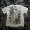 200s  Angel New Fashion Goddess Printed T Shirt Short Sleeve Female Street Popular Vintage Casual Joker Sports T Shirt Unisex