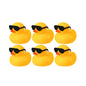 6/12/24PCS  Duck Toys Mini Rubber Ducks Squeak and Float Ducks Shower Toy for Toddlers Boys Girls