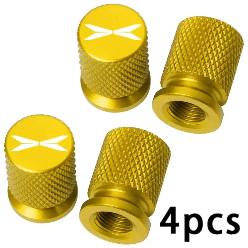Car Wheel Tire Valve Caps Tyre Stem Covers Accessories For Xpeng N5 P5 P7 P7i X9 M03 460 G3 G3i G6 G9 G9X X2 X9 H93 Xiaopeng
