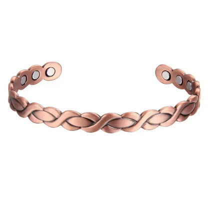 Pure Copper Magnetic Bracelet Men Arthritis Adjustable Magnets Women Cuff Therapy Health Energy Bangles Dropshipping / Wholesale