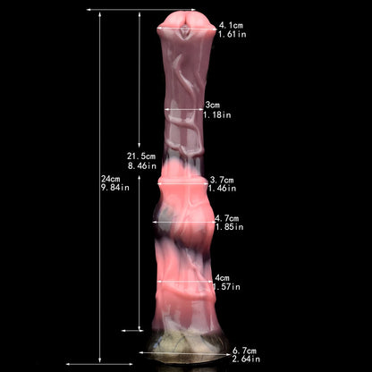 NSFU 3 Styles Fantasy Dildo Flirting Sex Toy Anal Plug Soft Animal Horse Penis 18+ Adult Sexy Toys For Women Men Masturbator