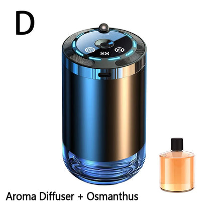 5 Modes Adjustable Smart Car Air Freshener Car Smell Air Freshener Automatic Car Scent Starry Sky Ceiling Ambient Light