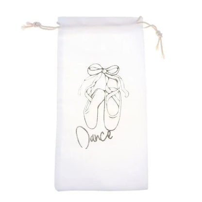Portable Mesh Dance Bag Breathable Shoes Storage Pouch Girls Ballet Organizer Bags Shoe Pouches Bag Drawstring Dance Shoes Pouch