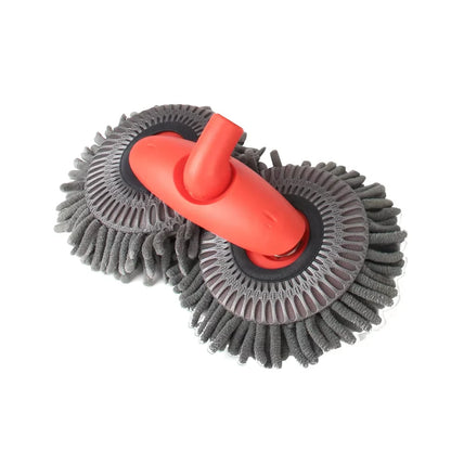 Car Mop Washer Foam Wash Chenille Brush Windscreen Roof Window Cleaning Maintenance Stretching Handle Set Auto Care Accessories