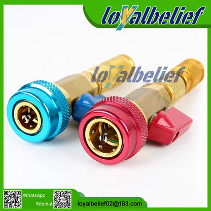 R134a R12 Valve Core Remover Installer / Replace High Low Side Schrader Valve Repair Tools