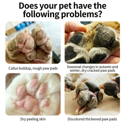 KJM Pet Paw Care Spray For Dogs And Cats 5 In 1 Moisturizing No Rinse Travel Formula For Dry Cracked Paw Pads All Breeds