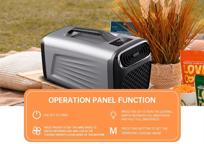IOG2 Portable Air Multifunctional Conditioner Cooler Fan Mini Low Power Strong Performance Smoothly Run AC 220V