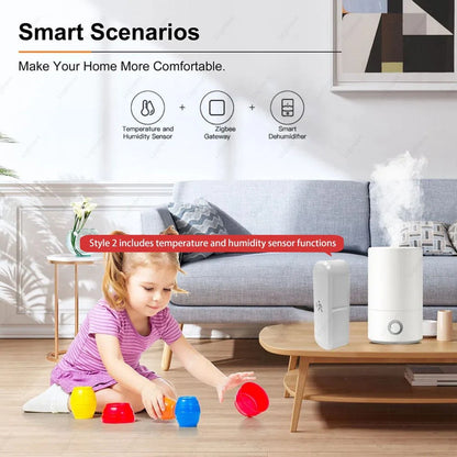 Zigbee 3.0 PIR Motion Sensor Tuya Smart Life Mmwave Radar Humidity Temperature Light Sensor Detector For 2MQTT Home Assistant