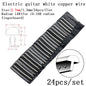 Fingerboard Frets Fret Wire For Electric Guitar Nickel Silver Stainless Steel 2.4MM 2.7mm 2.9MM Repair Material Accessories