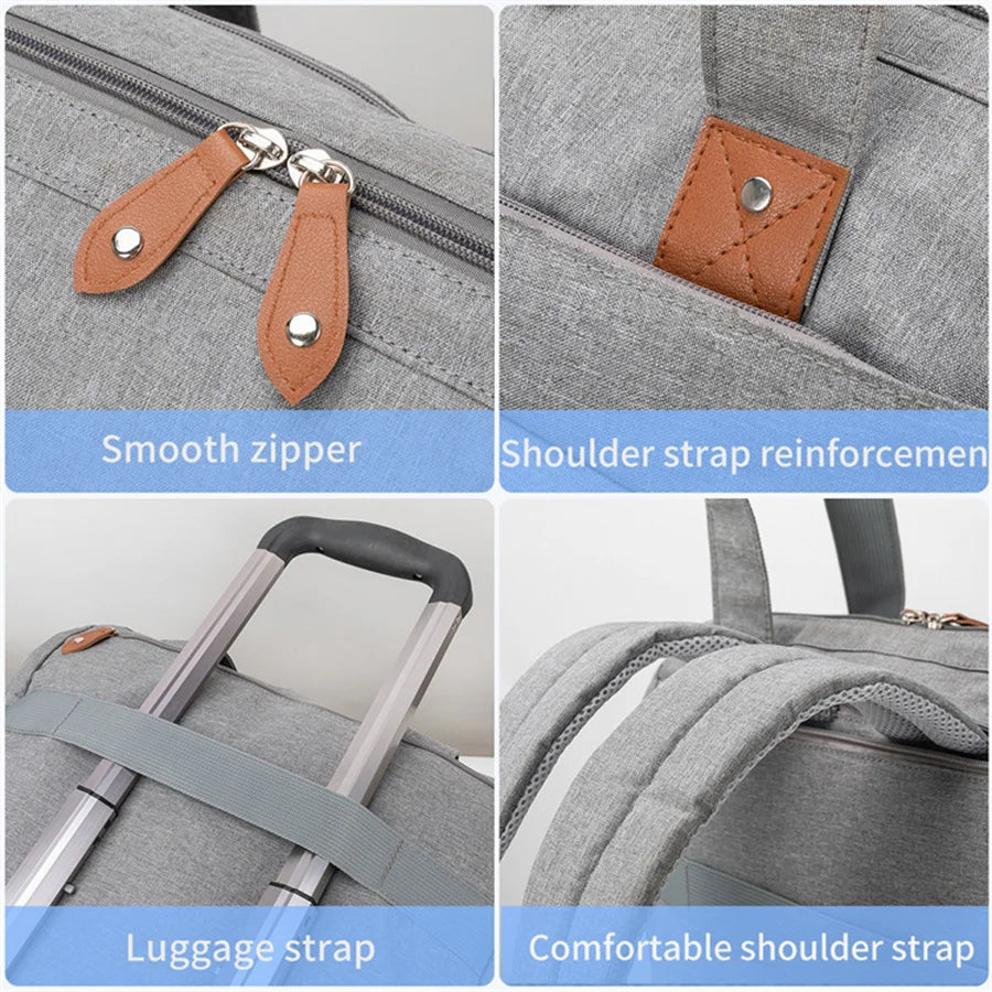 Baby Diaper Bag Large Capacity Multifunction Travel Nappy Backpacks Baby Stuff Maternity Bags Outdoor Mommy Bag Baby Nursing